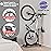 Sttoraboks Vertical Bike Stand, Freestanding Bike Rack Garage Storage Upright Bicycle Floor Stand Indoor Bike Holder with Adjustable Height for Garage & Apartment - for Wheels Sizes up to 29