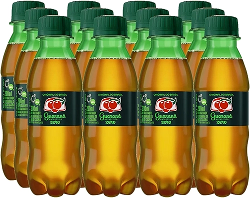 Guaraná Antarctica Zero 200ml Pet 12 unidades