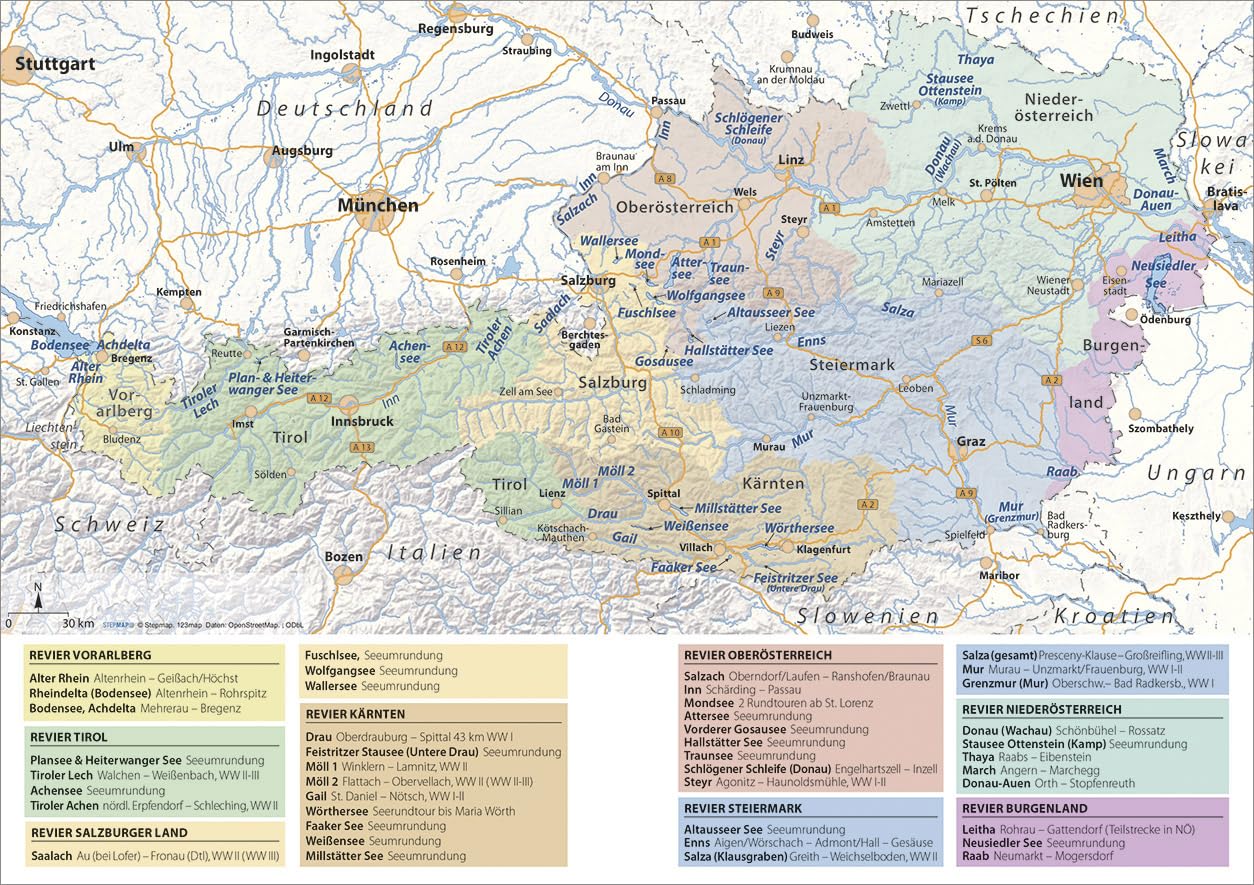 Paddelland Österreich