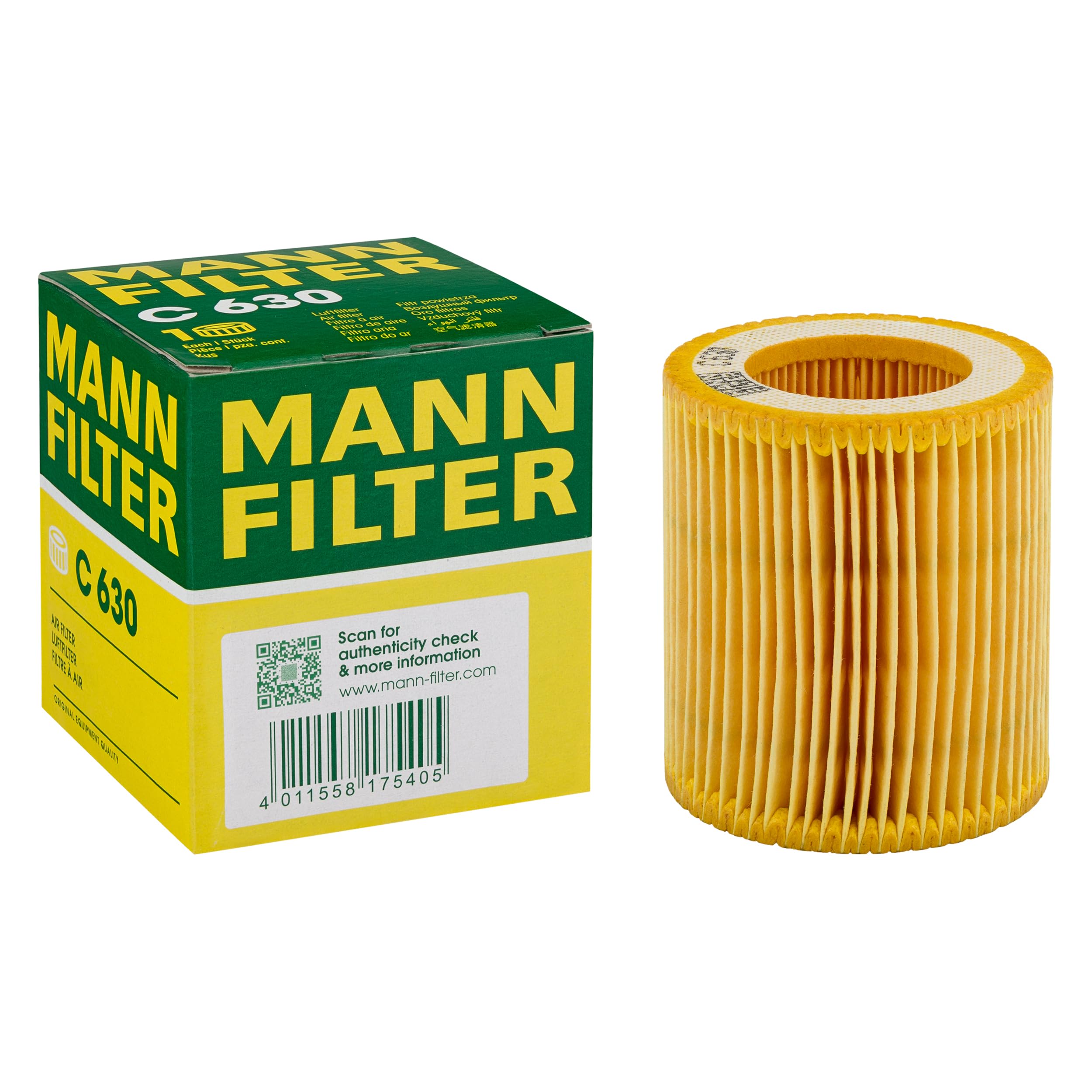 MANN-FILTER C 630 Air Filter