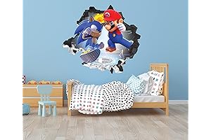 Sonic the Hedgehog Adventure Smashed Wall Decals