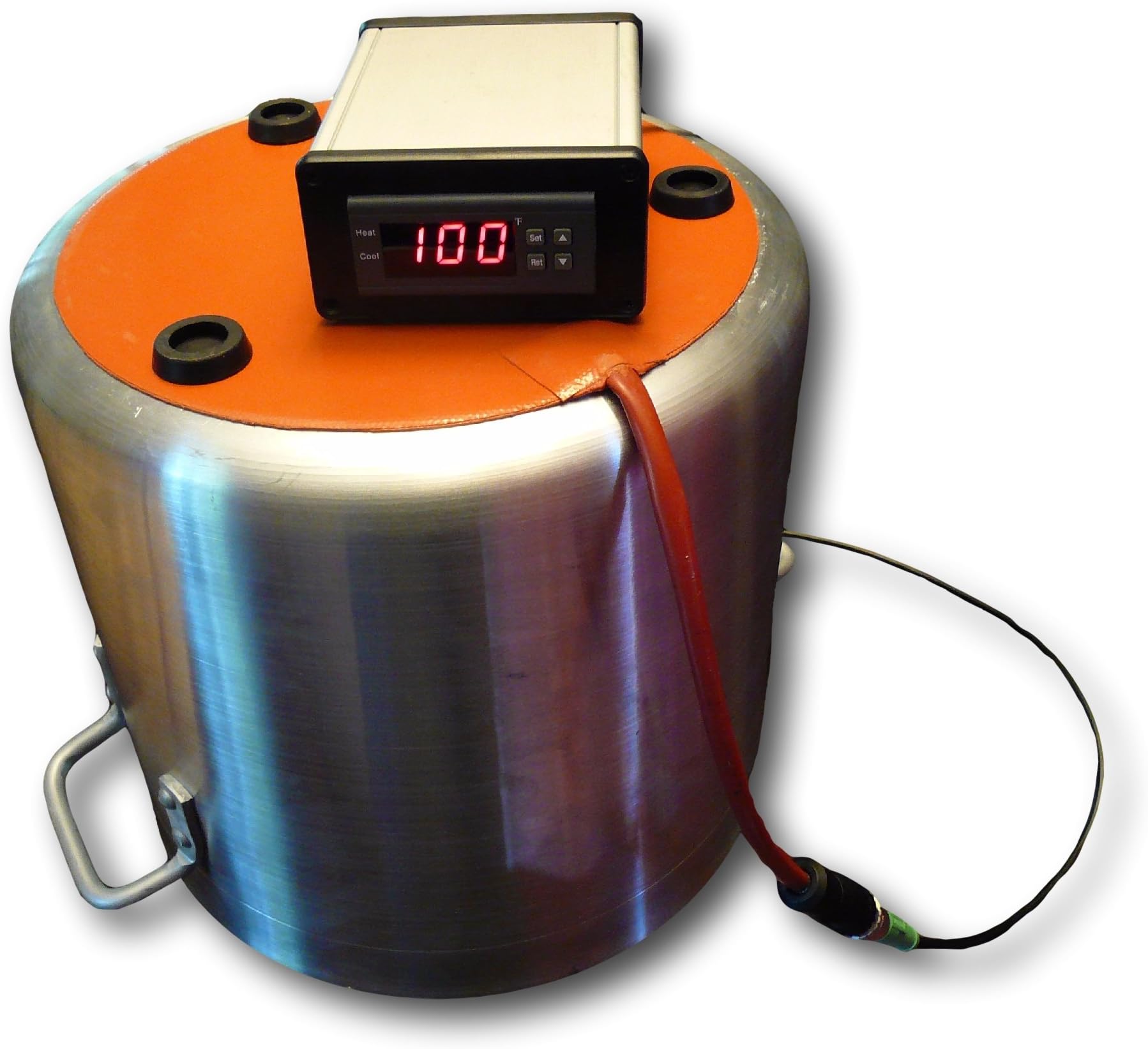 HeatVac Kettle Companion 10" - Heated Vacuum Chamber Mod