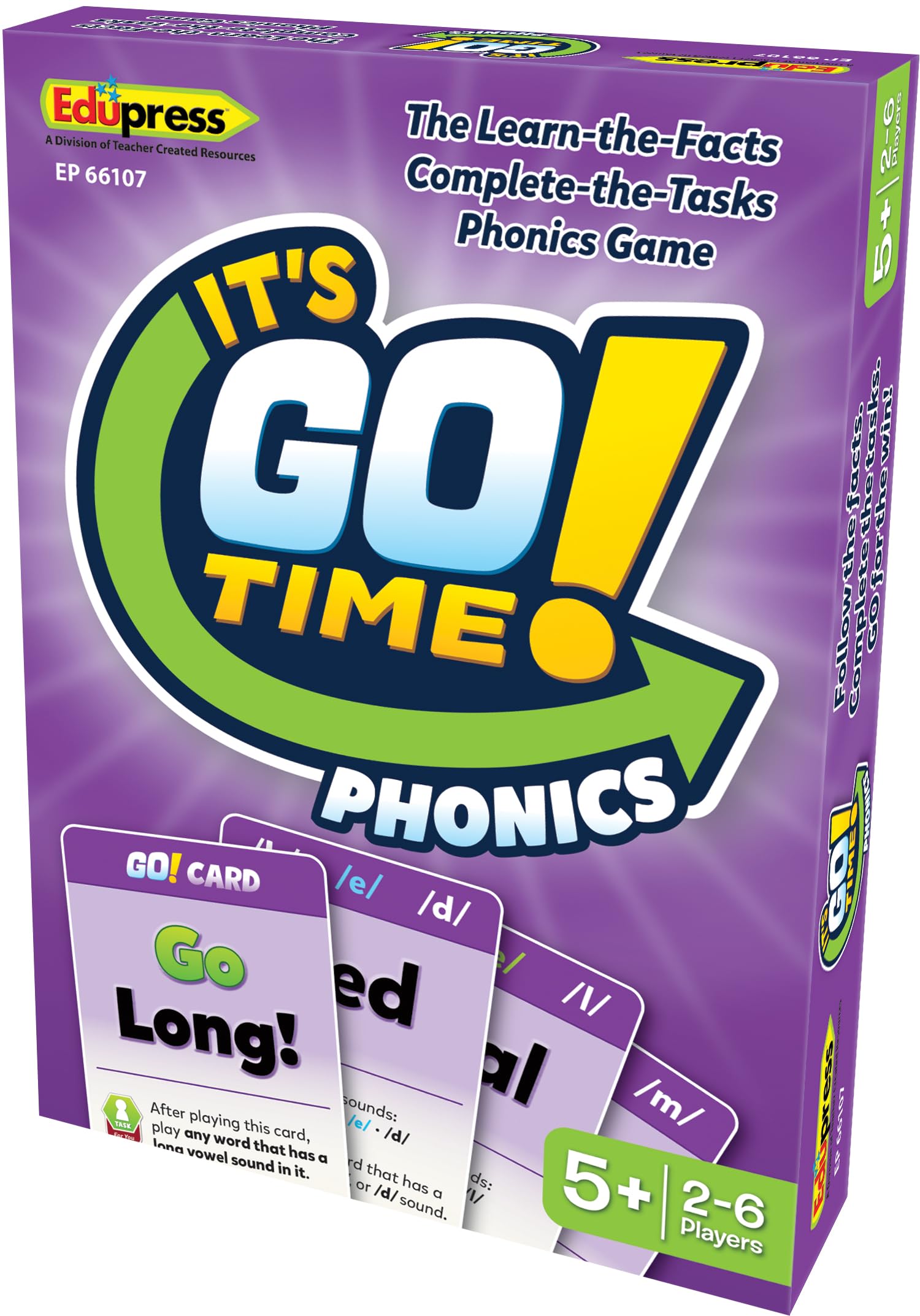 Teacher Created Resources It's GO Time! Game: Phonics (EP66107)