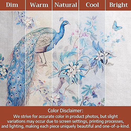 Miniatura 9 de Maison d' Hermine Mantel cuadrado de alta calidad, 100% algodón peinado, 70 x 70 pulgadas, mantel reutilizable decorativo para comedor, granja,