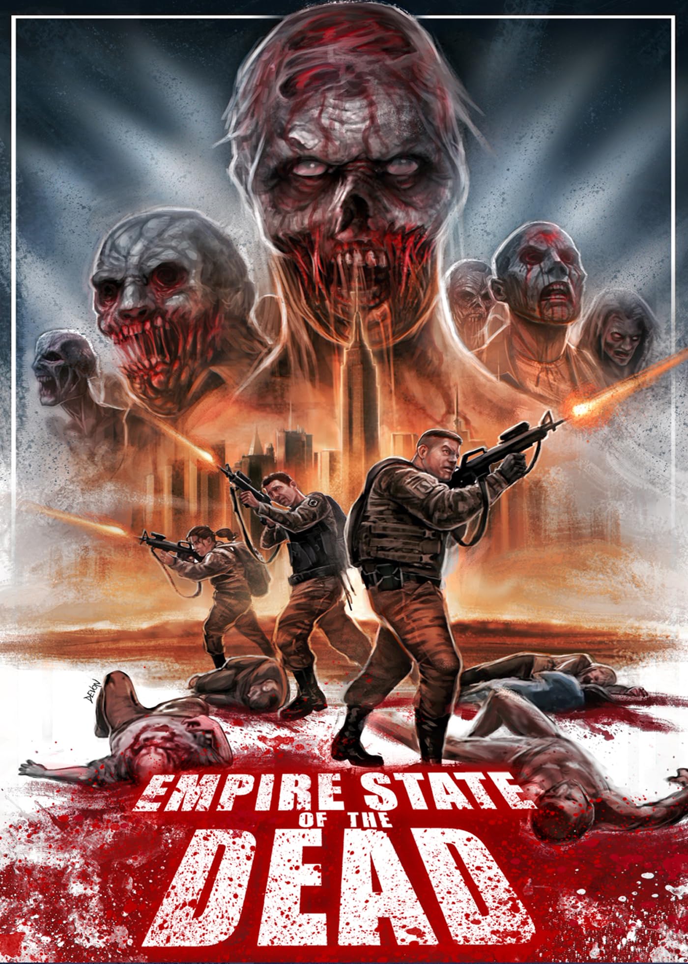Empire State Of The Dead antología zombie cine independiente americano original