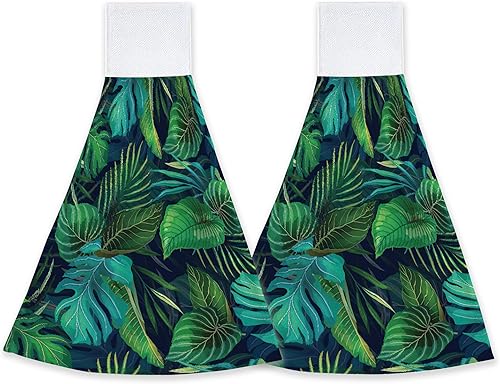 Miniatura 8 de Toalla de mano retro de hongos con lazo, 2 toallas suaves para colgar, toallas absorbentes para cocina, bar, decoración de baño Champiñón