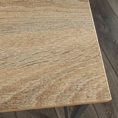 Miniatura 5 de Sauder North Avenue Taburete de altura de mostrador, acabado de roble charter