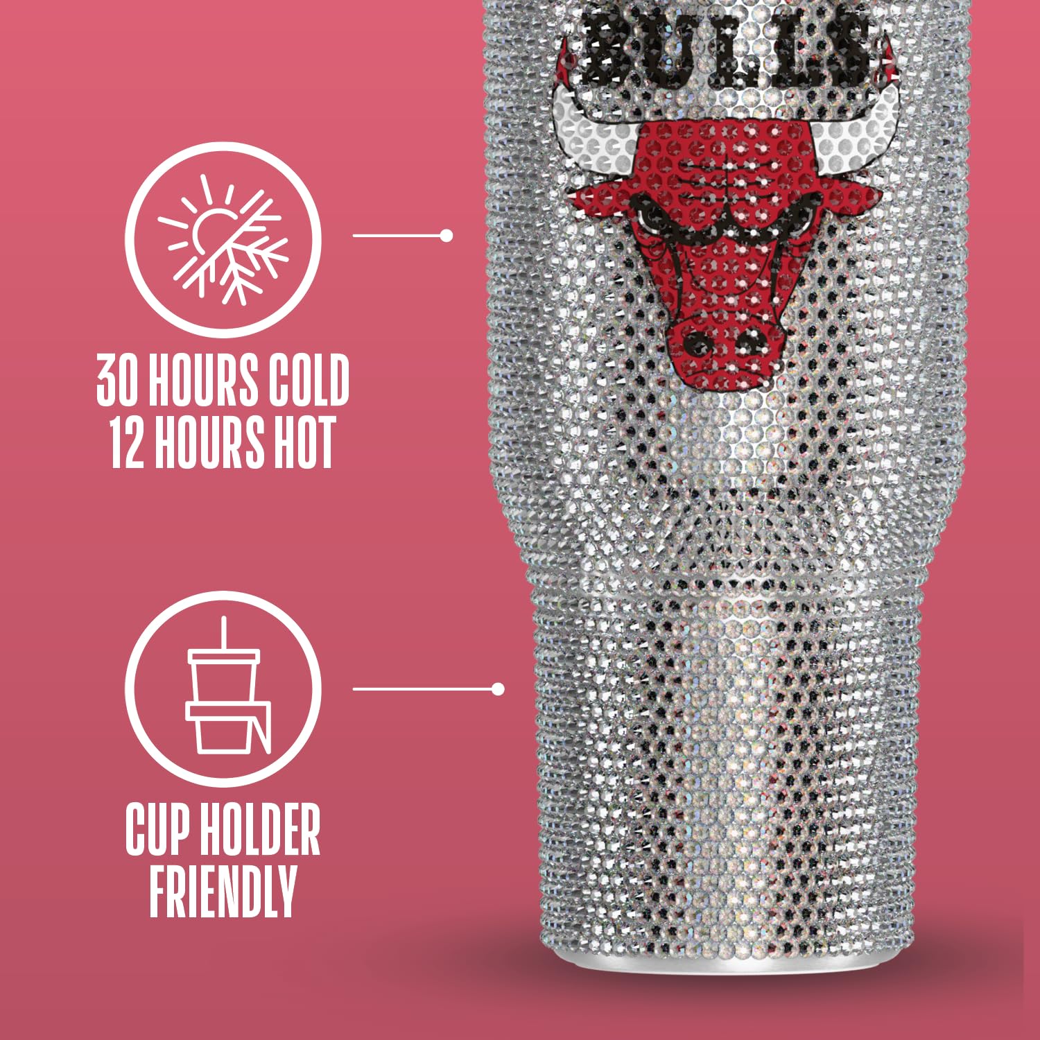 SkullCandy Chicago Bulls Model ケース付き Skullcandy NBA Series