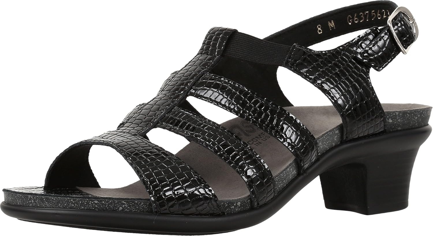 SAS Allegro Heeled Comfort Sandal