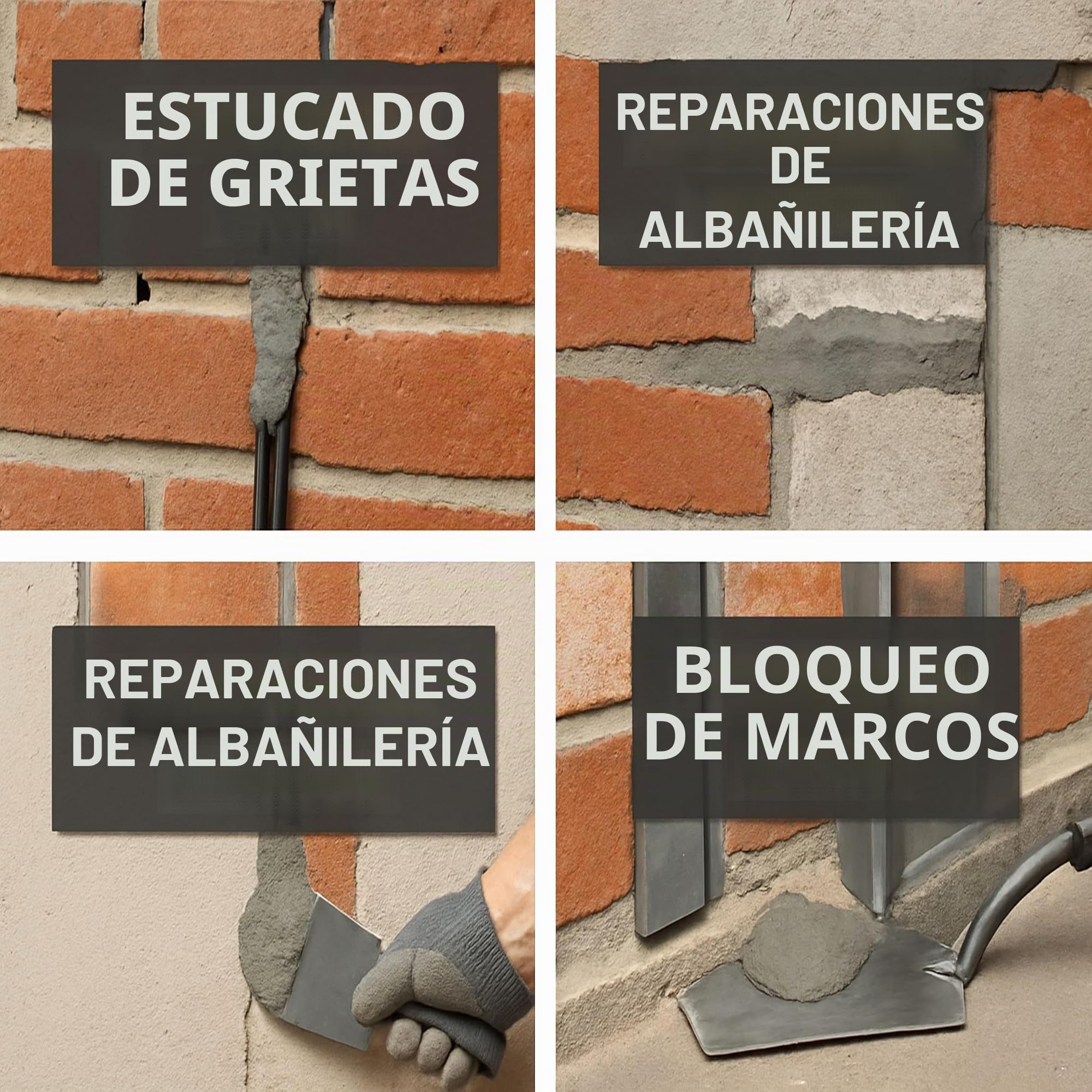 Bolsa de cemento rápida lista para usar, 1 kg y 5 kg – Agarre rápido, alta resistencia, listo para usar y secado rápido – Perfecto para fijaciones y reparaciones domésticas DIY (Cemento, 1 kg)