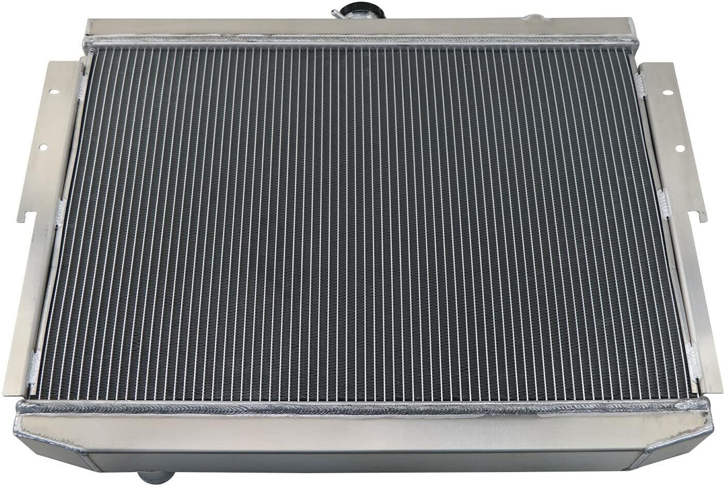 Aluminum 4 Row Radiator For 73-74 Dodge Coronet Charger/Plymouth Satellite Radiators 7.2L 7211CC 440Cu. V8 GAS 1973 1974