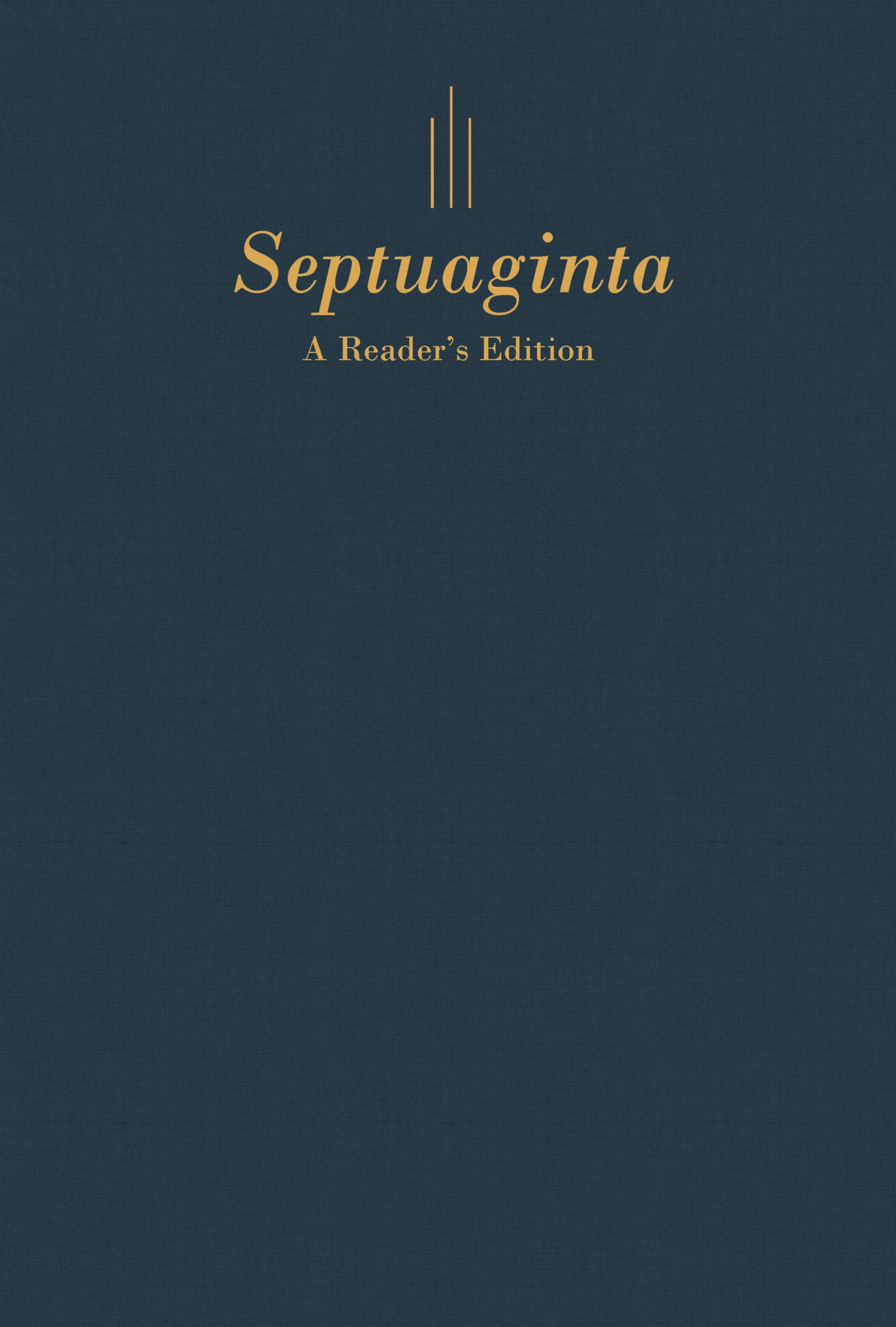 Septuaginta: A Reader's Edition, Flexisoft (2 vols) (English Edition)