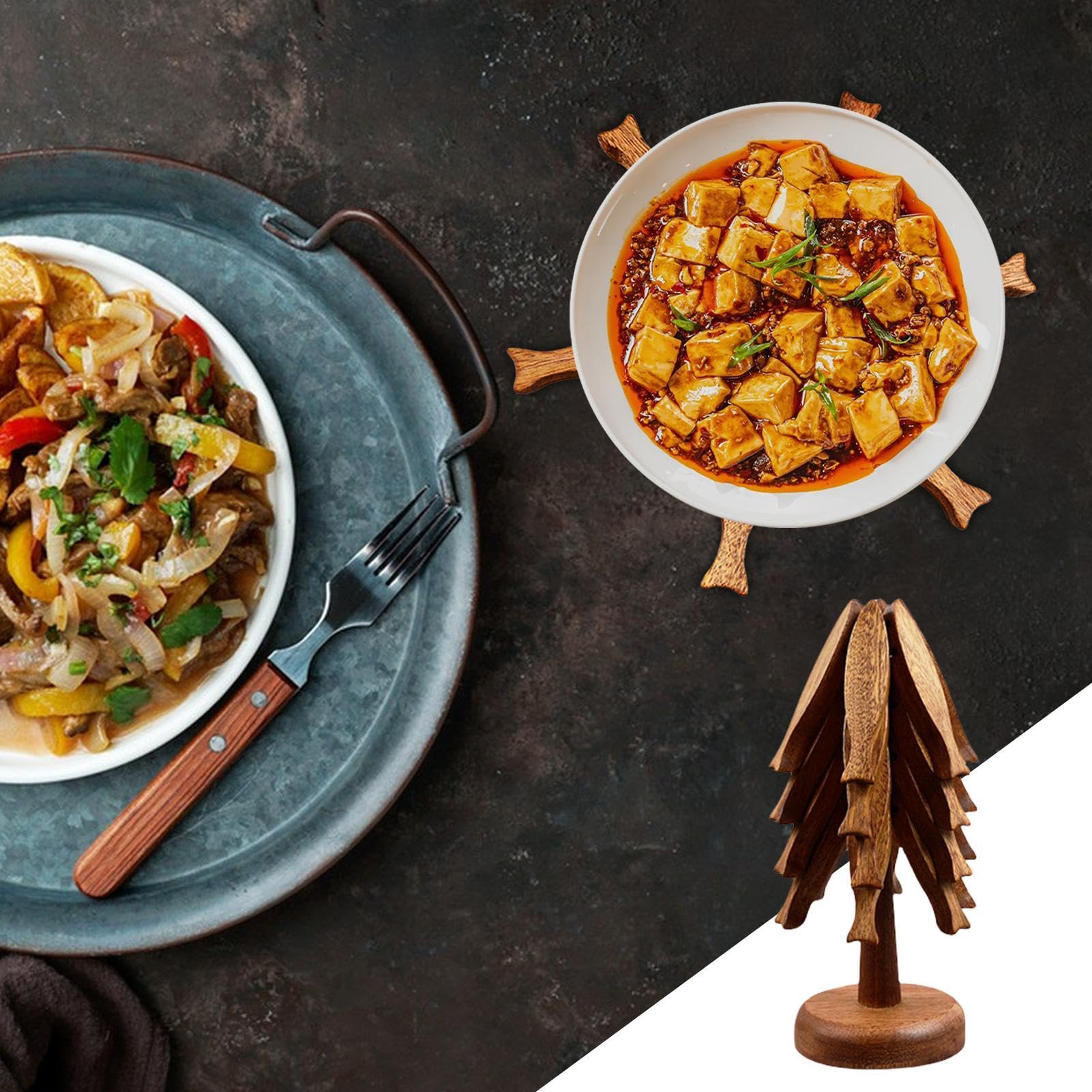 Hot Dish, sottobicchieri per albero | Hot Pads per con supporto