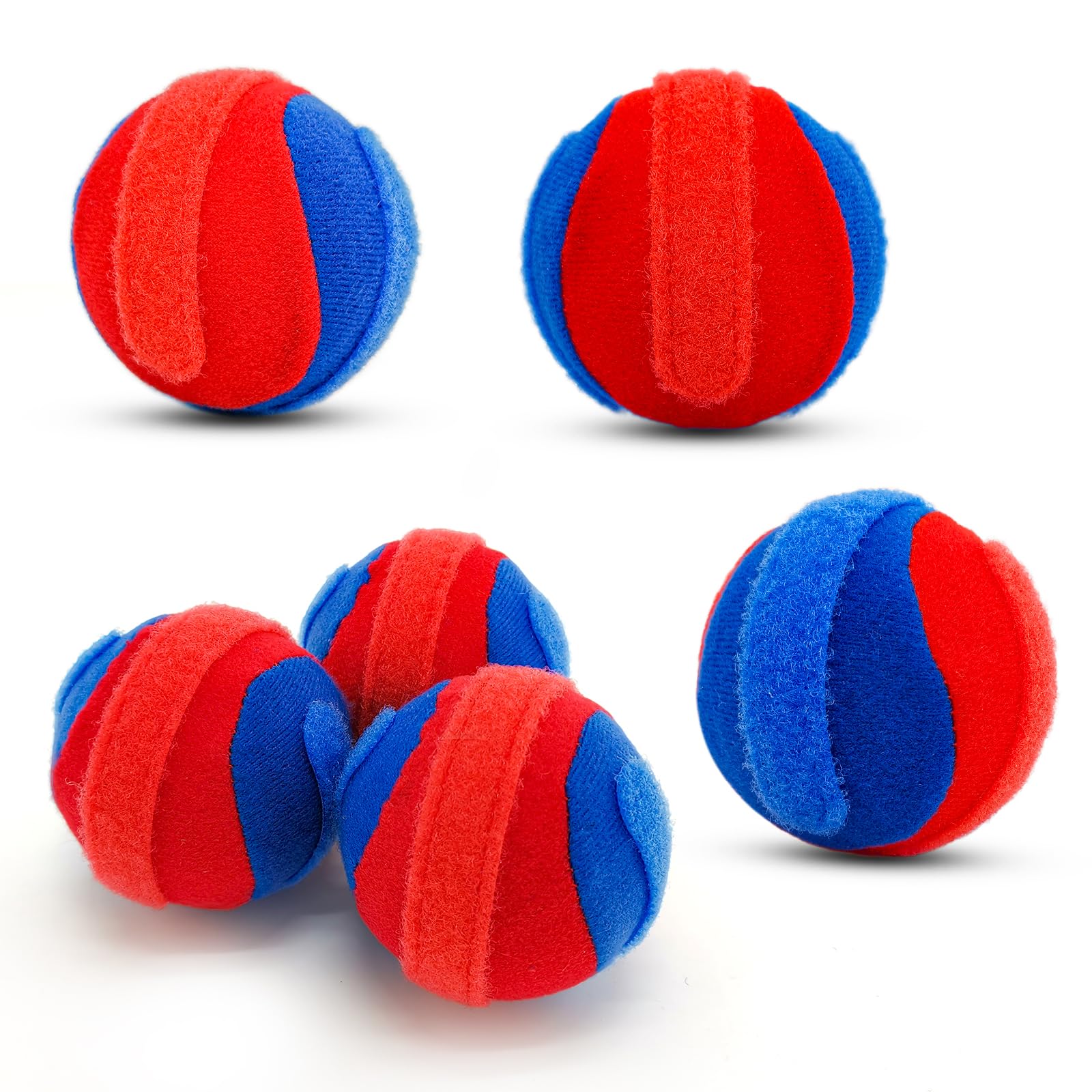 Toss and Catch Ball Game Set, 3 Sticky Balls Supplement Set Outdoor Games for Kids 3 4 5 6 7 8 9 10 11 12 Years Old Boys Girls, Outdoor Yard Games Beach Toys Pool Toys