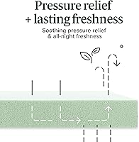 Vista 3 de ZINUS Memory Foam 10 Inch Green Tea Mattress, Twin