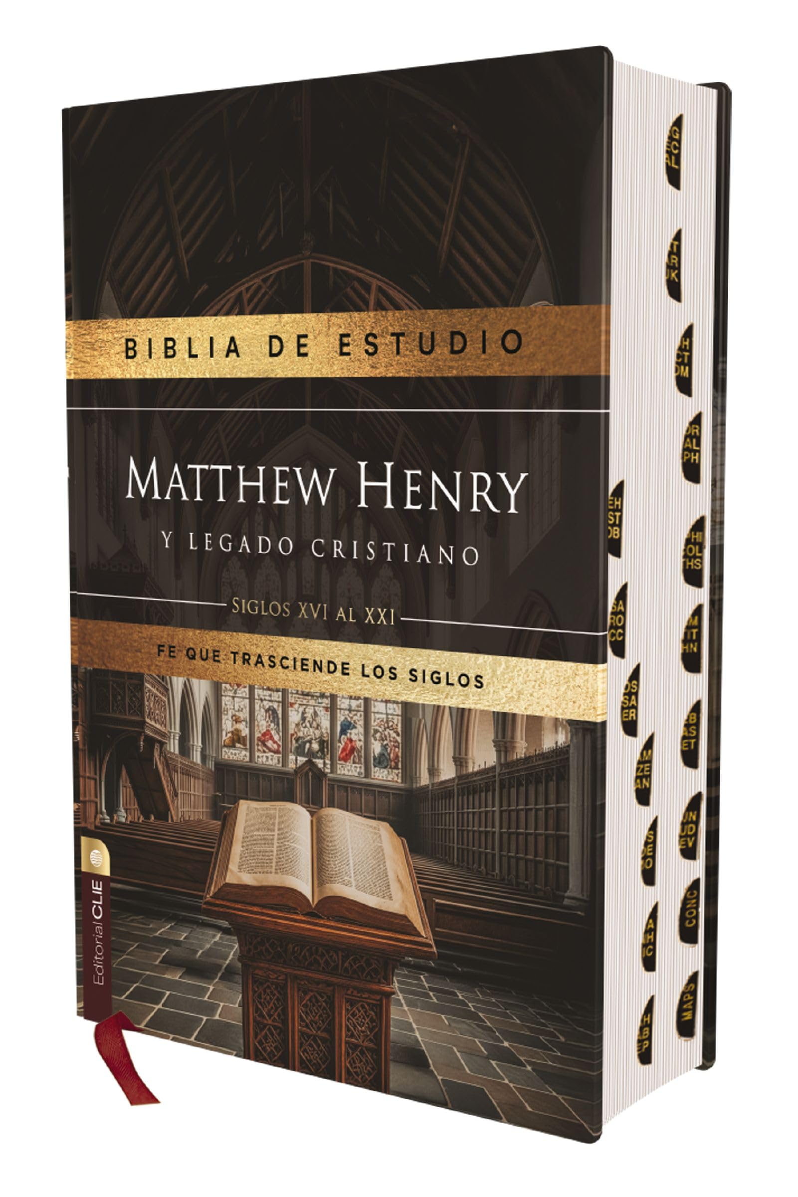 Vida Publishers Biblia de Estudio Study Bible Matthew Henry and Christian Legacy