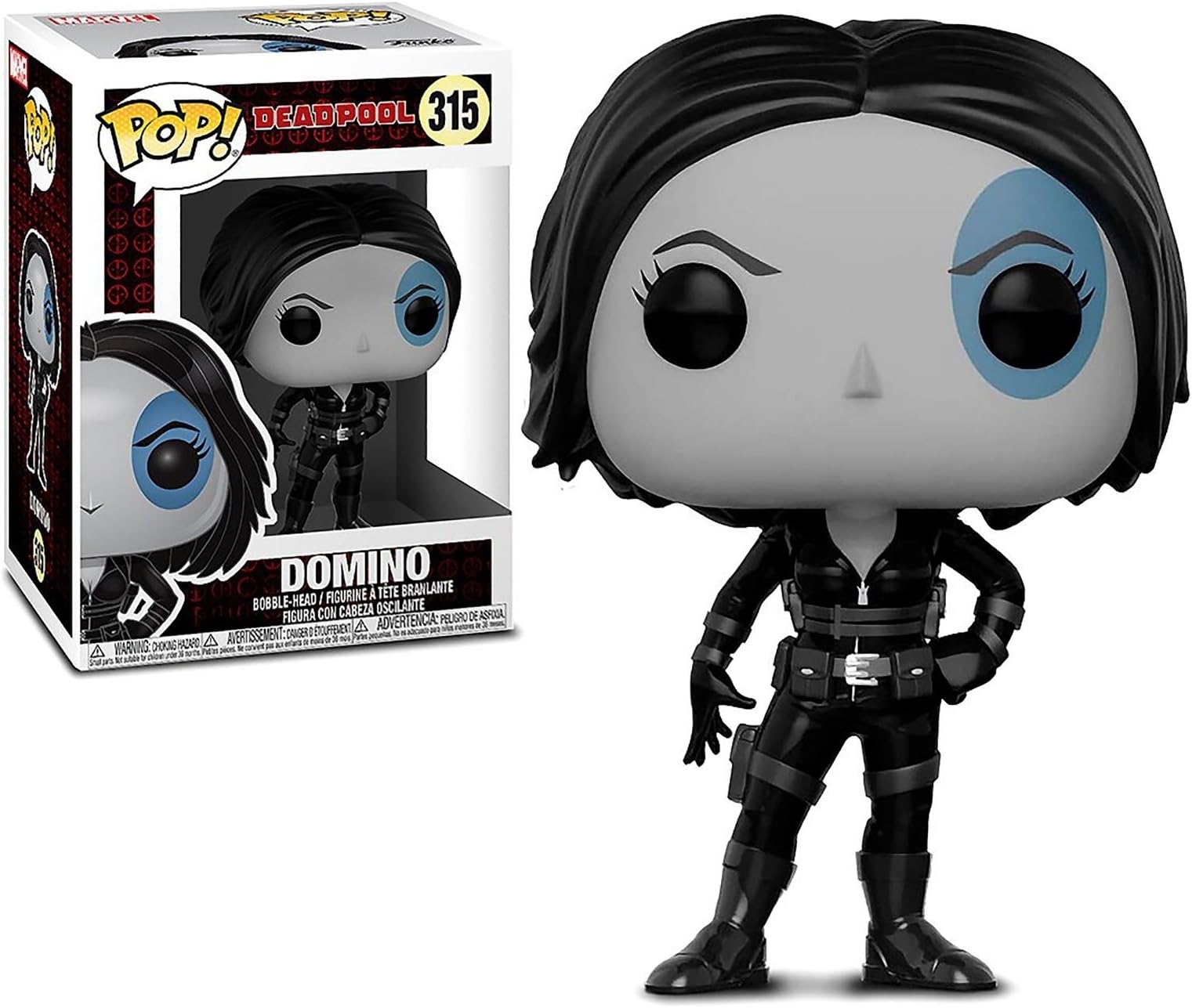 Funko Pop! Marvel: Deadpool Parody- Domino