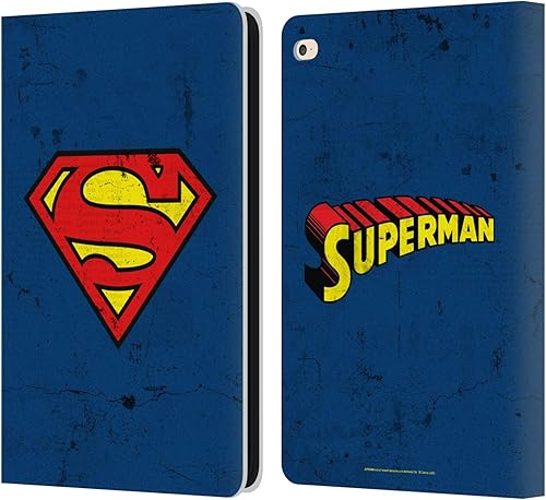 Miniatura 38 de Head Case Designs Funda de piel con licencia oficial de Superman DC Comics Classic Logos compatible con Apple iPad 9.7 2017 / iPad 9.7 2018