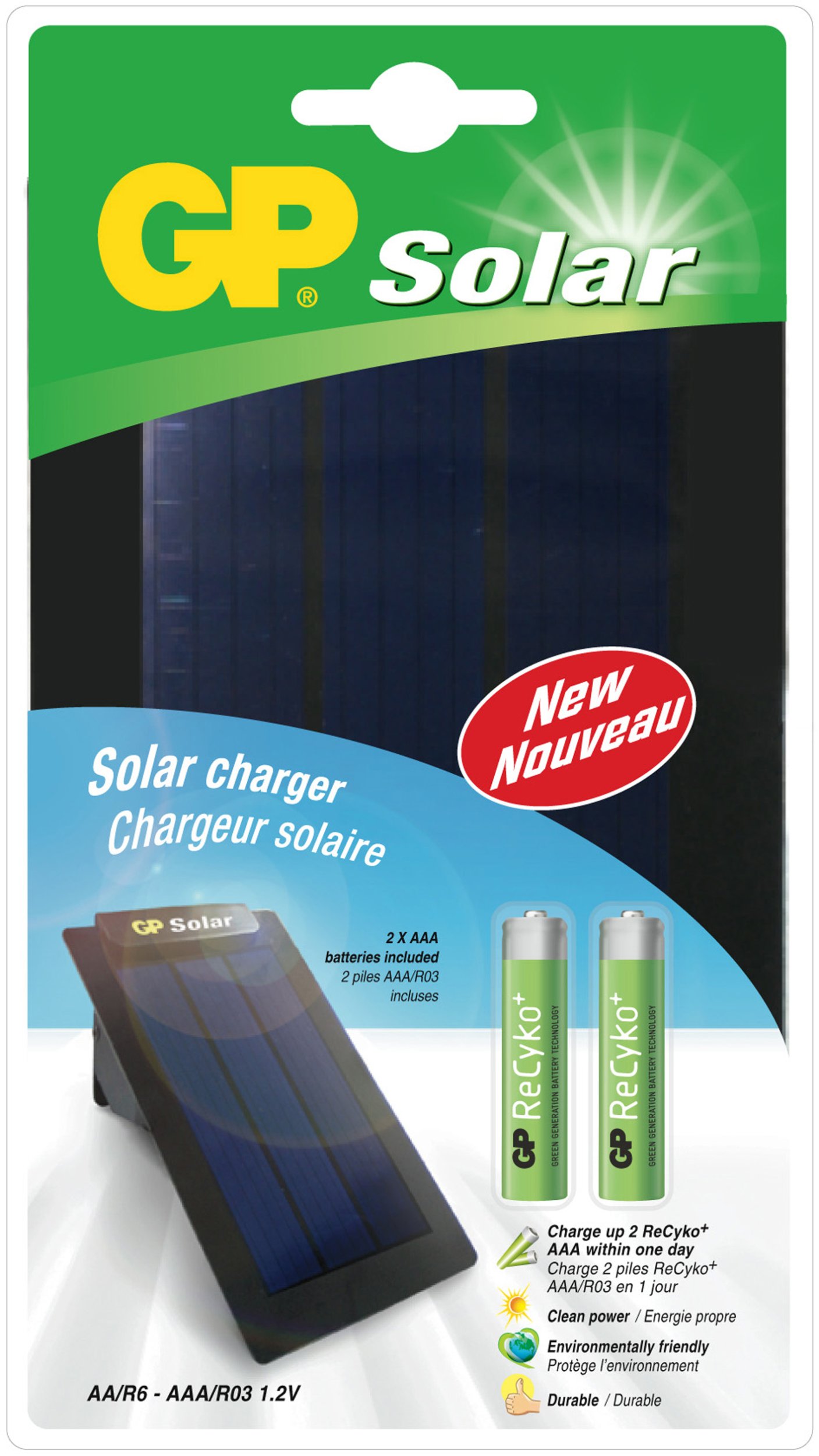 GP Solar Battery Charger