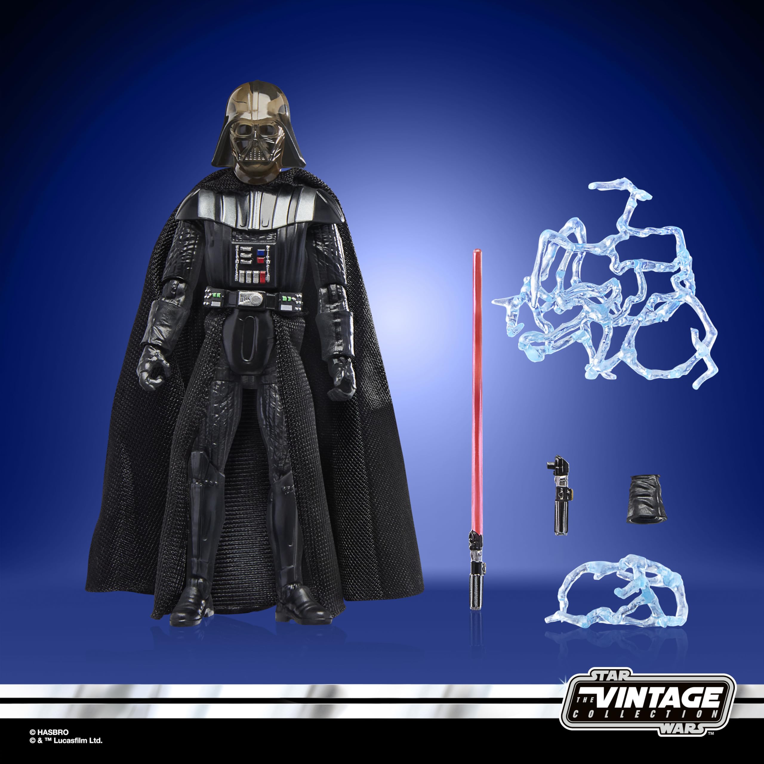 Darth Vader (Gniew Imperatora) z serii Star Wars The Vintage Collection, wysokiej jakości 9,5-centymetrowa figurka kolekcjonerska z filmu Gwiezdne wojny: Powrót Jedi