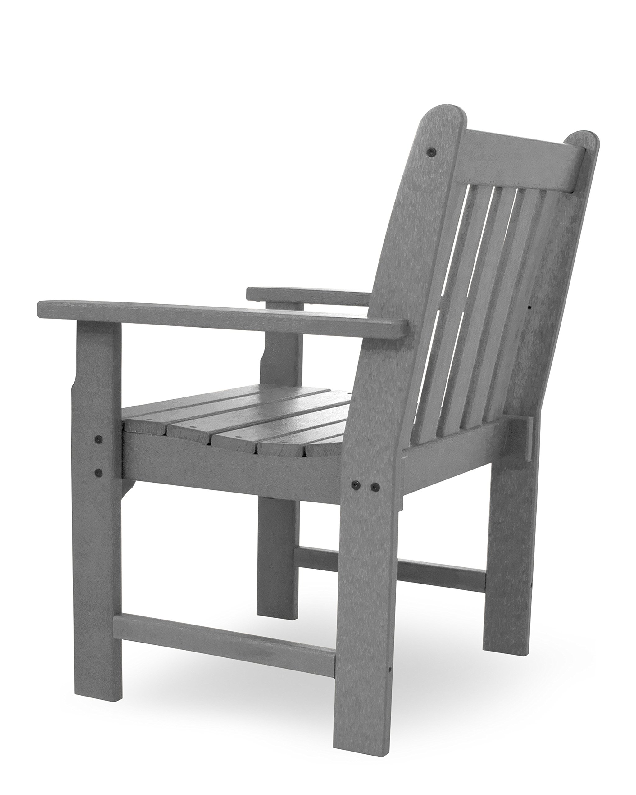Condition photo showing New/Like New for polywood vineyard conversation chair, slate grey