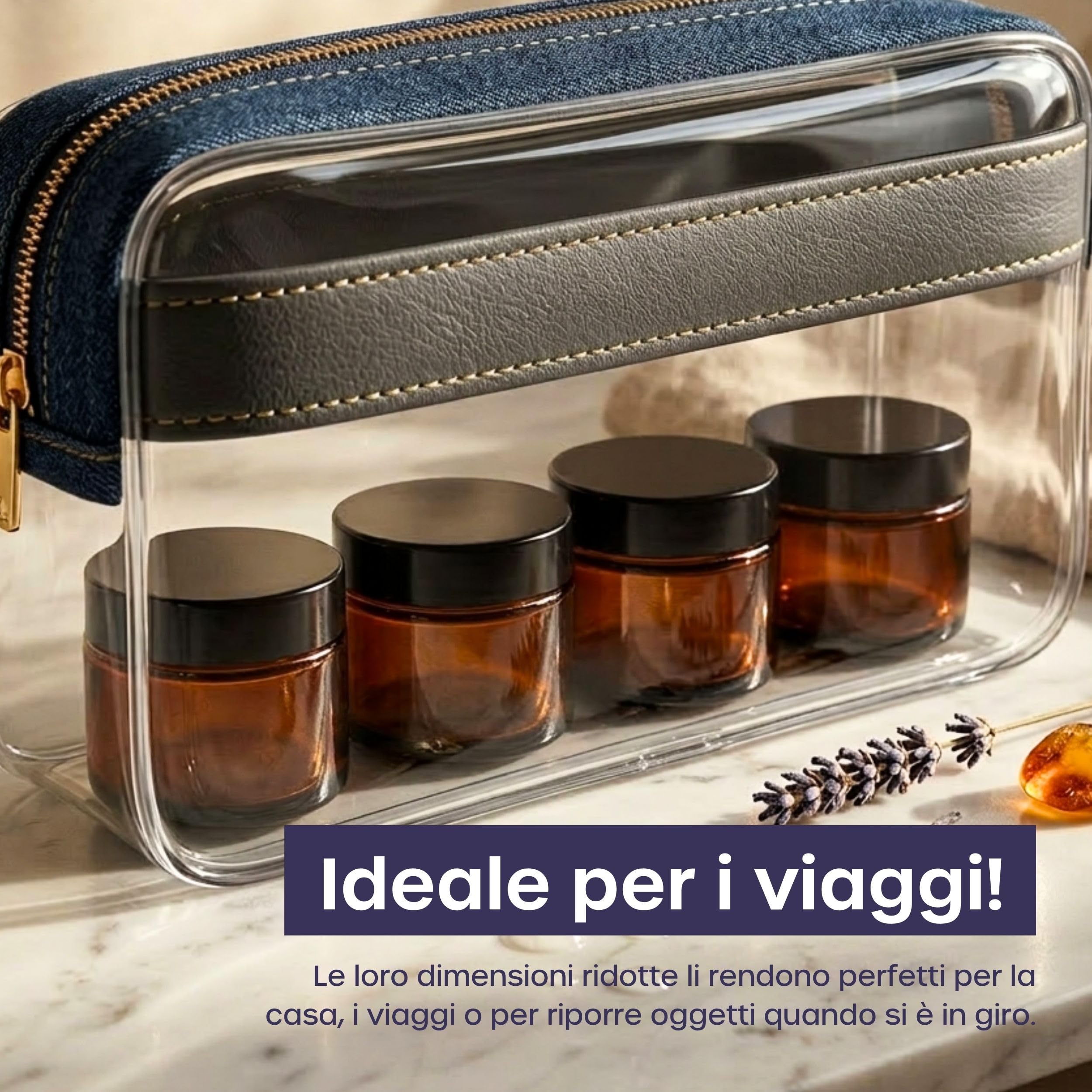 Barattolo Cosmetici Vuoti, 16 PCS - 60ml Contenitore Per Creme Fai Da Te - Lozioni, Oli Essenziali