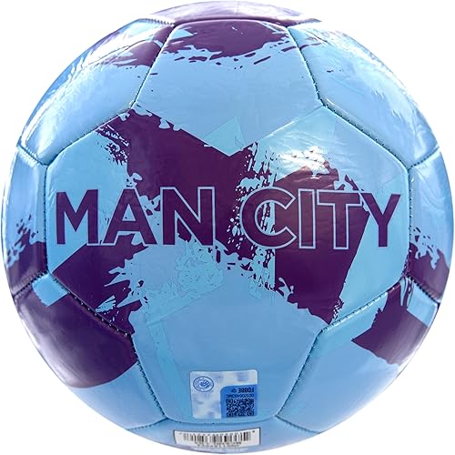 Miniatura 3 de Icon Sports Balón de fútbol del Manchester City FC Brush Team, 5