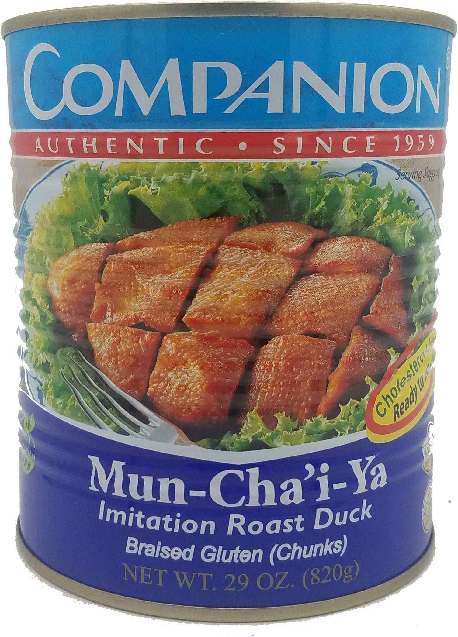 Companion Mun Chai Ya Imitation Mock Roast Duck, Vegan