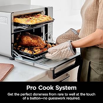 Ninja - XL Dual Stack Countertop Oven and Air Fryer with Pro
