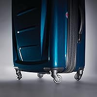 Vista 6 de Samsonite Winfield 2 Equipaje rígido con ruedas giratorias, Azul profundo, Juego de 3 piezas (20/24/28)