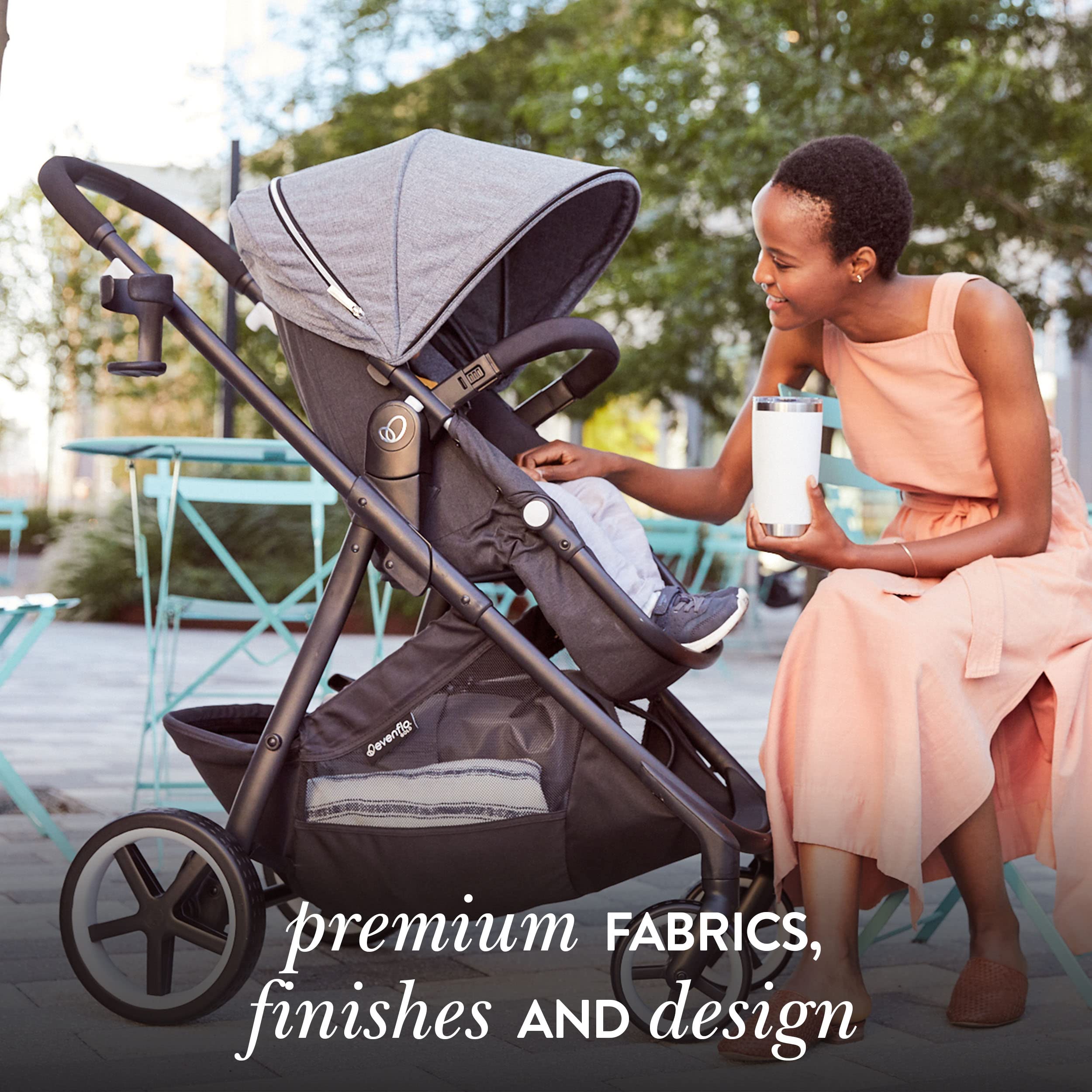 Evenflo Gold, SensorSafe Shyft Smart Modular Travel System with