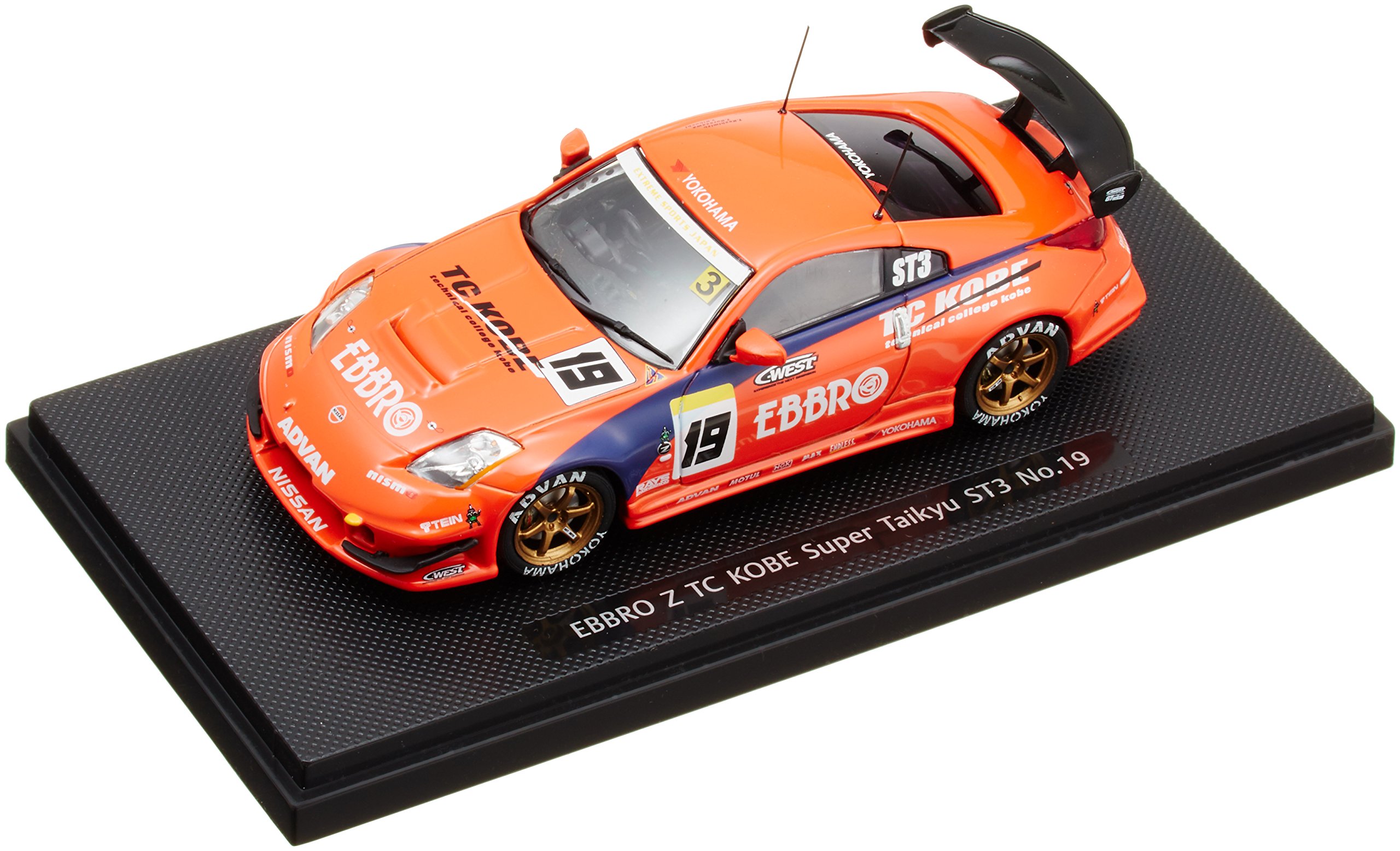 NISSAN 350Z TC KOBE SUPER TAIKYU ST3 -1/43 EBBRO 43736 : Amazon.co