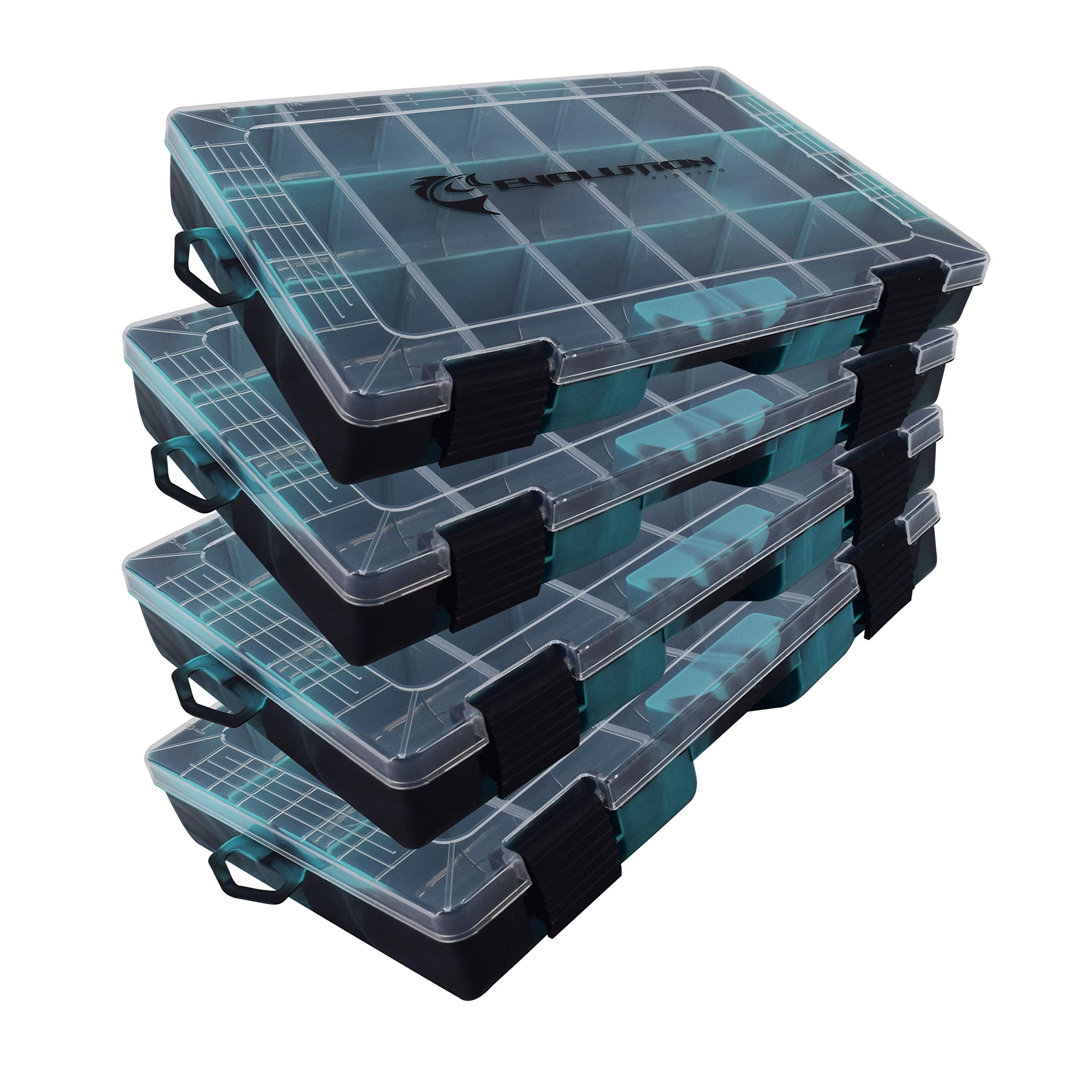 Evolution Outdoor 3600 Drift Series Fishing Tackle Tray Colored