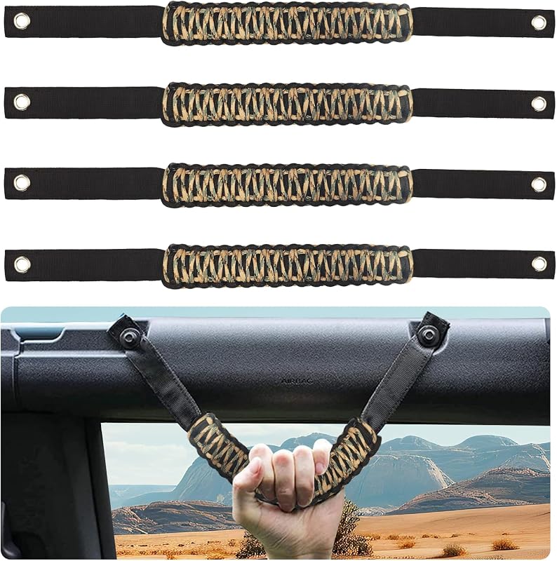 Alças de apoio para barra de proteção CNDNO para Ford Bronco 2021–2024 – Kit com 4