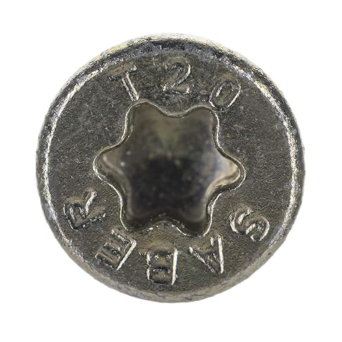 Miniatura 3 de Saberdrive Star Drive - Tornillos de construcción multiusos #8 x 1-34 pulgadas, 1 libra, aproximadamente 166 piezas, tornillos de madera duraderos,