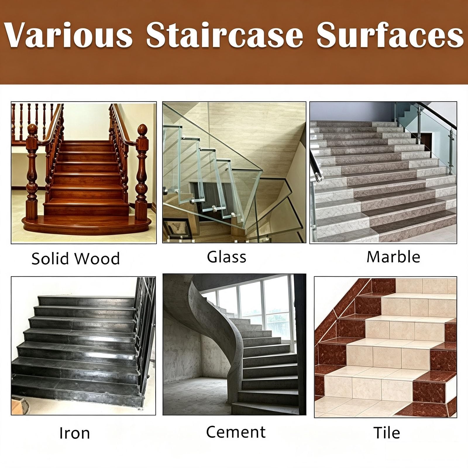 Tapis escalier antidérapant Marches D'escalier en Tapis Bullnose pour Marches en Bois, Largeur 22 Cm 24 Cm | Surface Résistante À L'usure, Finition Ourlet Cousu, Couvre-marches Alternatifs.(C-4 PCS,L 60cm x W 22cm)