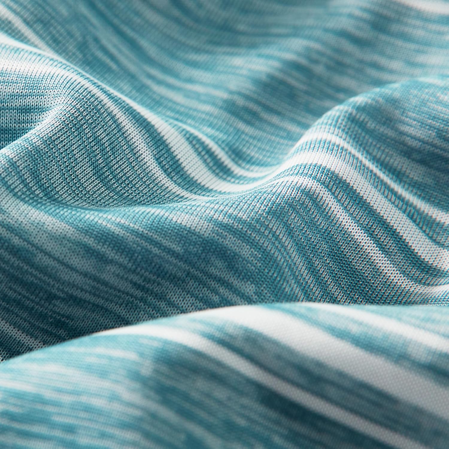 SLEEP ZONE Cooling Blankets for Hot Sleepers, Summer Blanket Thin Lightweight for Bed Couch, Arc-Chill Q-Max 0.5 Cooling Blanket King Size on Night Sweats (Green Striped, 108''x90'') - Image 8