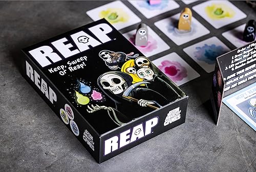 Miniatura 6 de Juego de cartas Reap  Un juego espeluznante y lindo de la estrategia de robo de almas de la parca  A partir de 14 años  2-4 jugadores