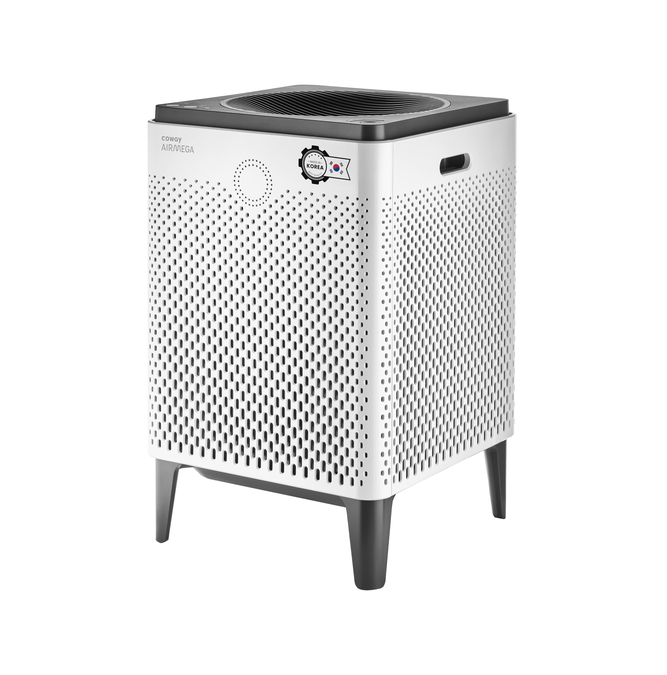 Air Purifier for Extra Large Home Bedroom 2842ft², Dual Purification, 3-in-1 Filter, GreenHEPA, Air Quality Monitor, Removes 99.99% Pet, Dust, Odours, Allergies, Quiet 22db, Made in Korea, AM400