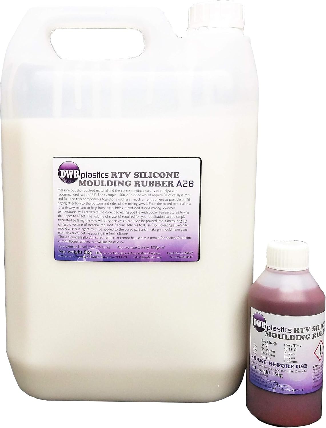 RTV Silicone Moulding Rubber 5.15kg kit Shore A28 Fast Curing Amazon.co.uk DIY & Tools