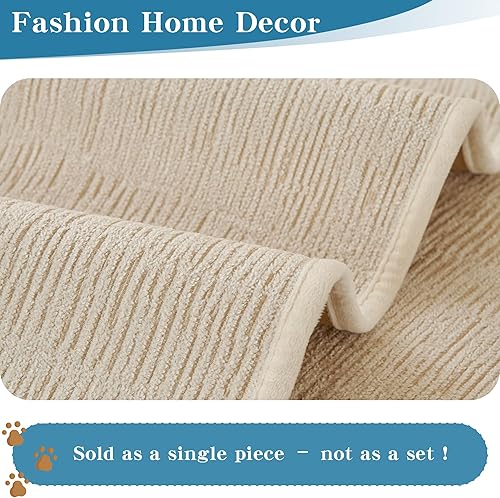 Miniatura 2 de MYSKY HOME Funda para sofá para perros, fundas seccionales para sofá, fundas para sofá de 2 cojines para sofá para mascotas, funda para sofá