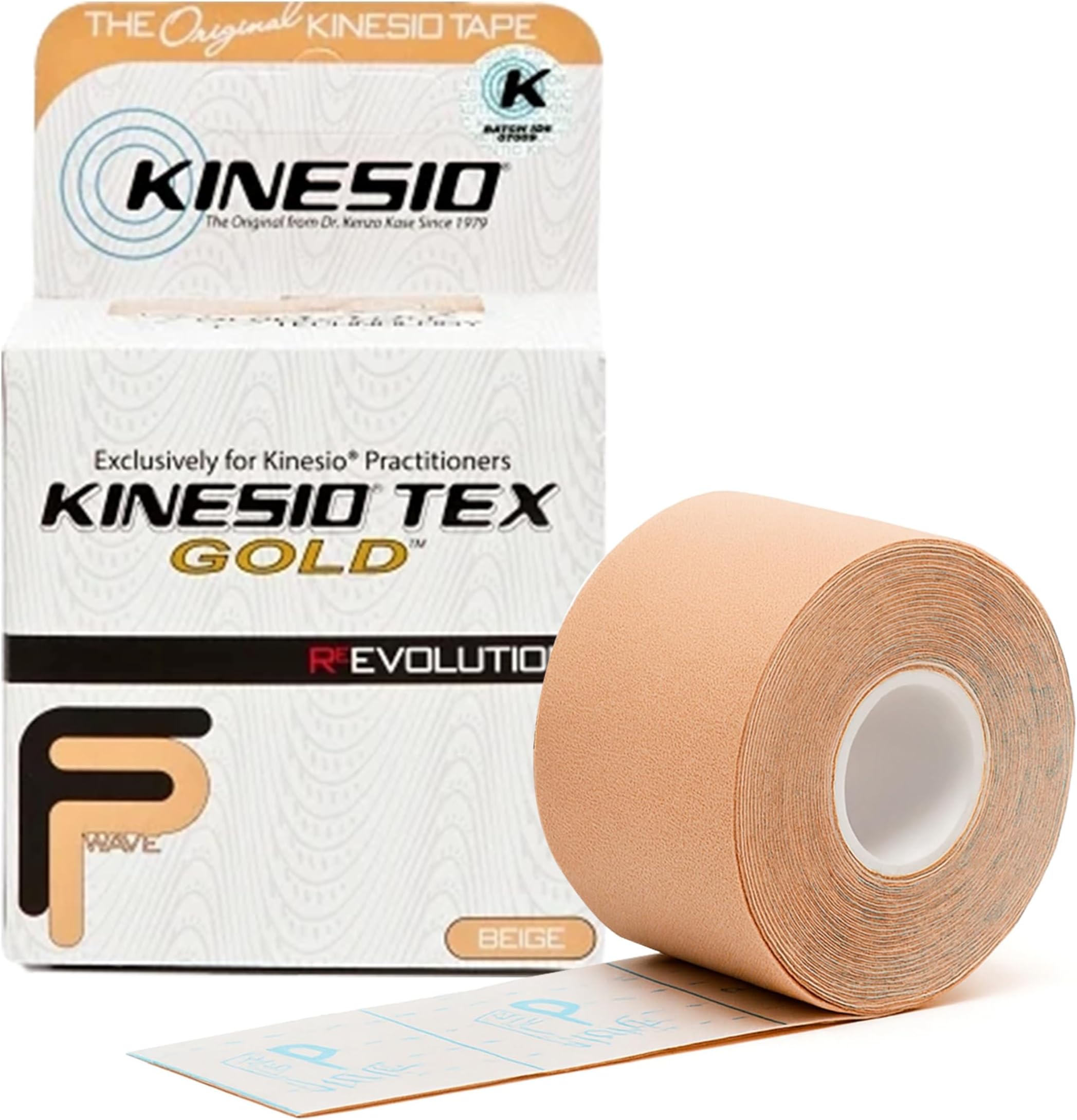 Kinesio FP Tape Roll - BEIGE, 5m x 5cm