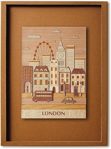 Kit de arte de madera Kiharie London Hecho en Japón