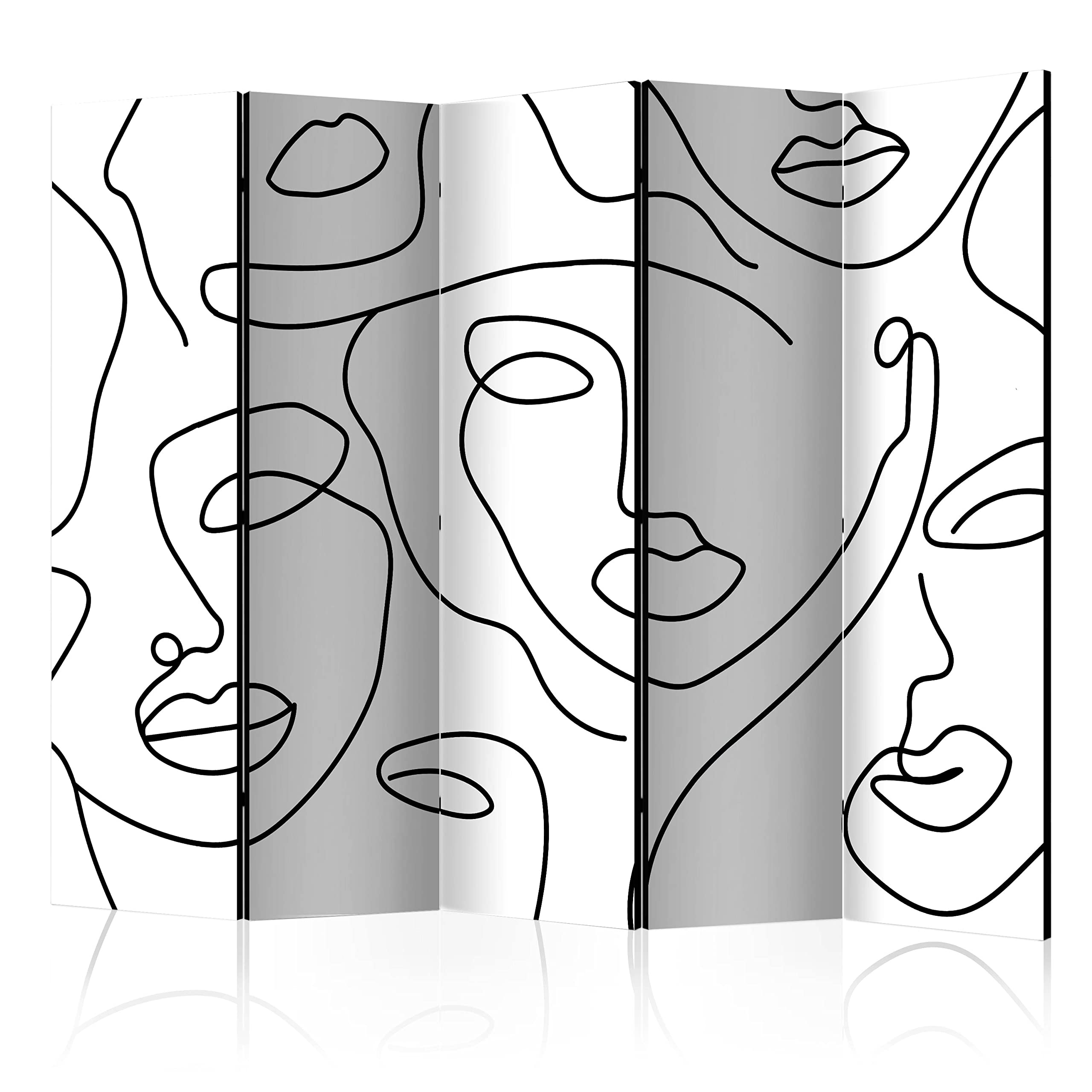 murando - Paravent Décoratif Intérieur Unilatéral, Abstrait, 225x172 cm