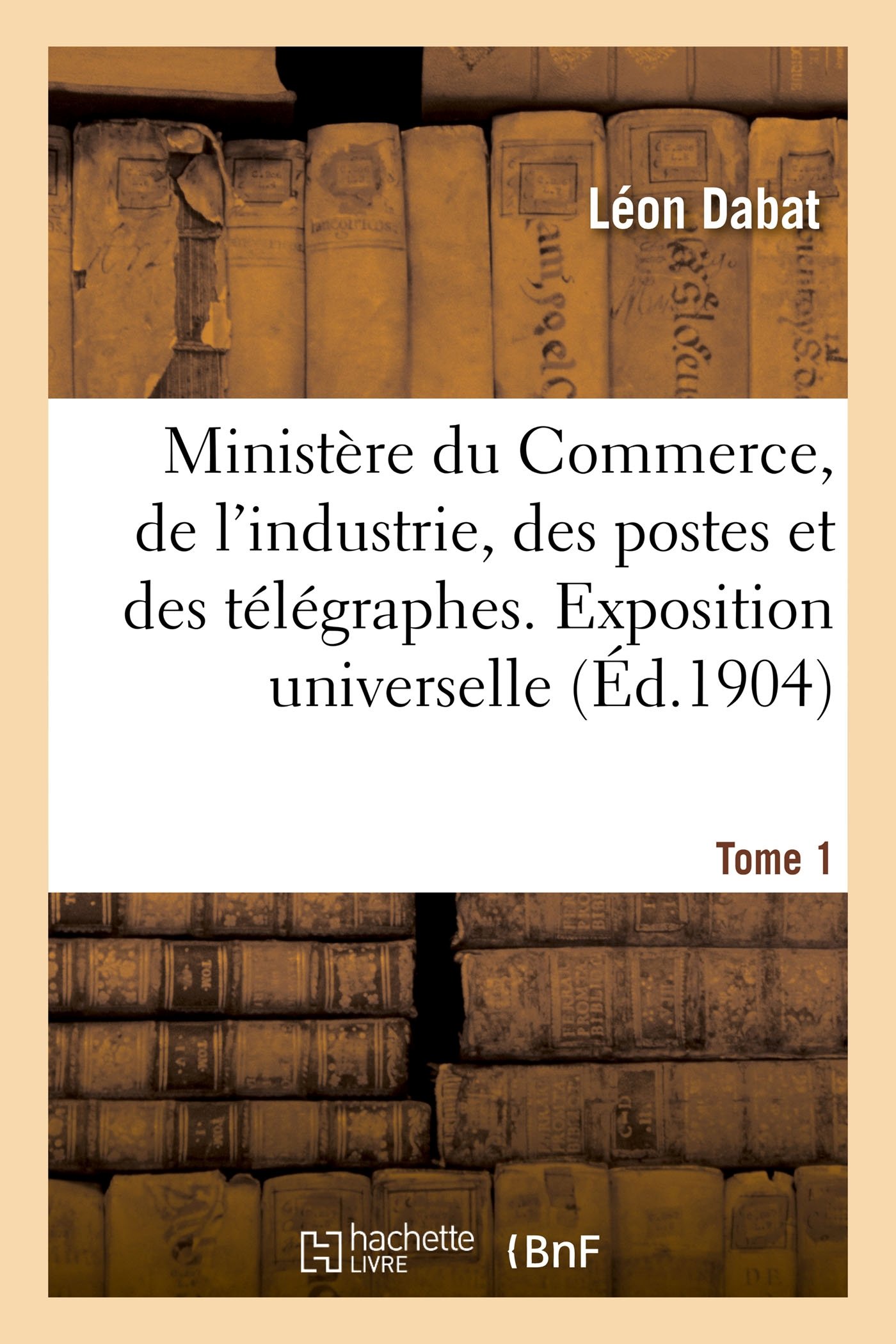 Ministère du Commerce, de l'industrie, des postes et des télégraphes. Exposition Tome 1: universelle internationale de 1900, Paris. Rapports du jury international. Enseignement agricole