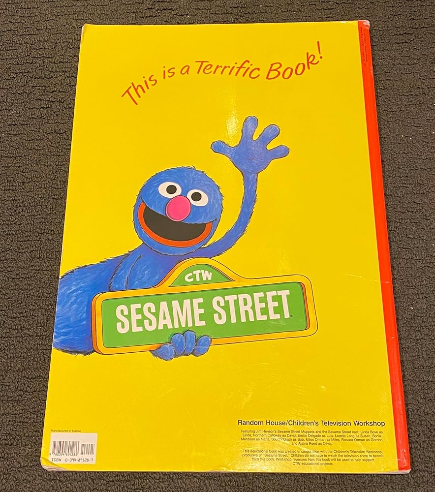 セサミストリート BIG BIRD'S BIG BOOK コレクターアイテム セサミストリート BIG BIRD'S BIG BOOK コレクターアイテム