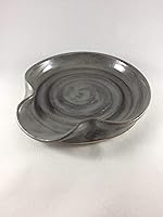 Vista 5 de Spoon Rest, Ceramic Spoon Rest in Steel Grey