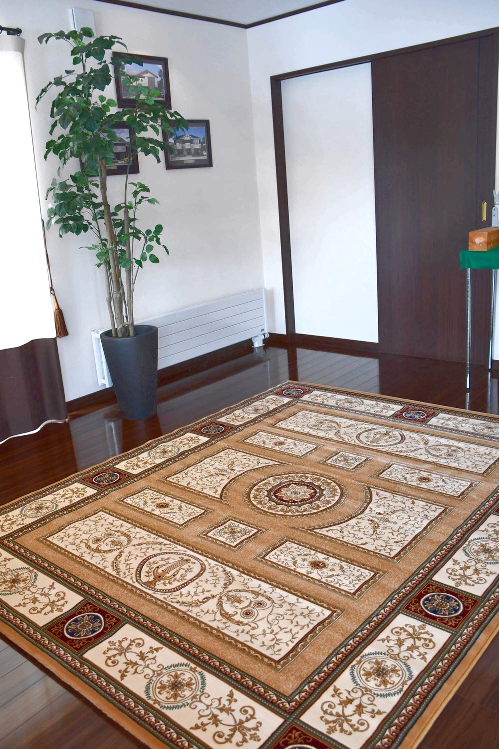 Amazon | ベルギー 絨毯 ラグ おしゃれ カーペット ウィルトンラグ 最