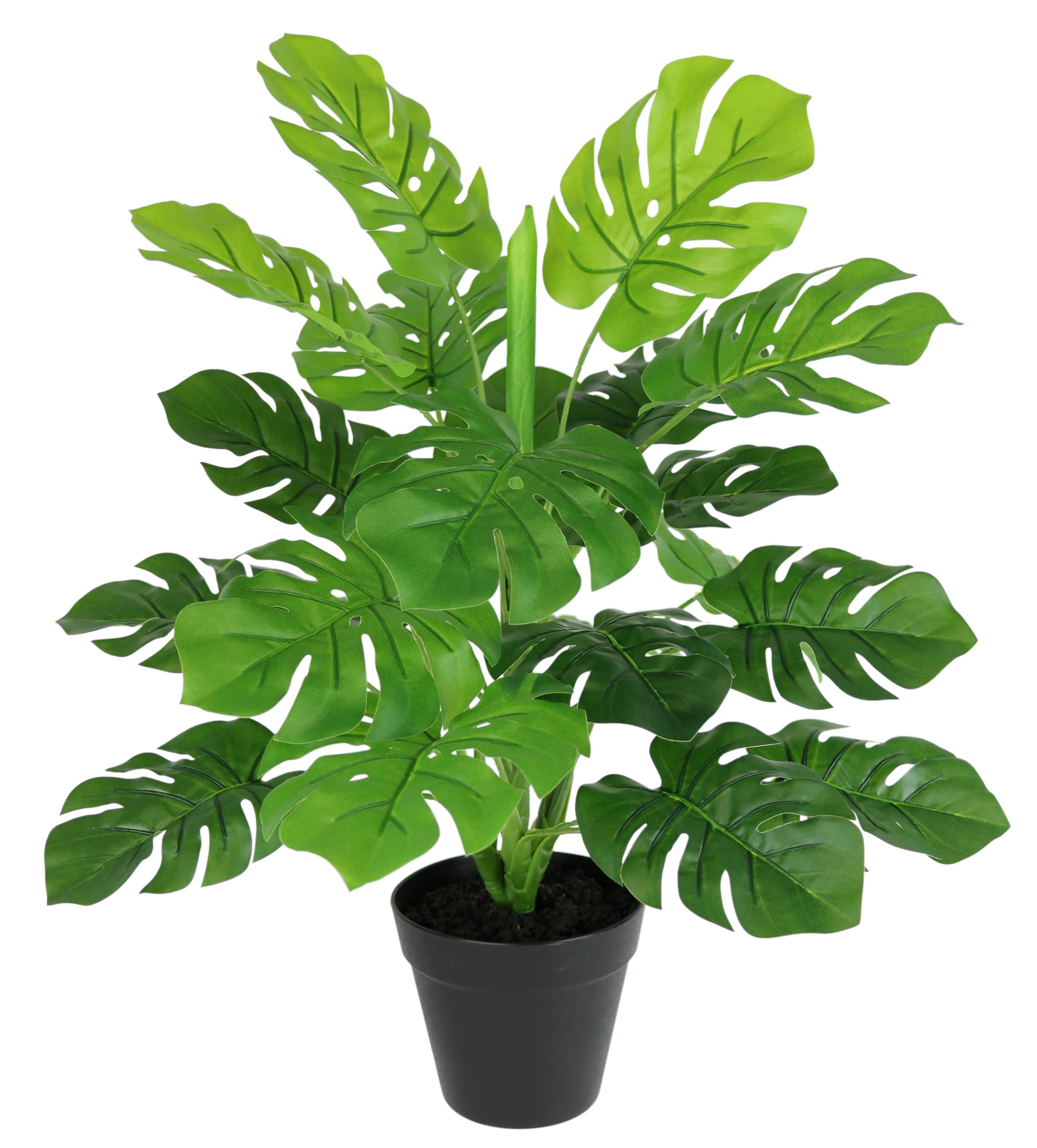 Planta artificial Splitphilo en maceta, planta de hojas artificiales Splitphilo, planta de seda monstera, plantas decorativas, planta verde, planta de seda, planta de interior, flores artificiales,