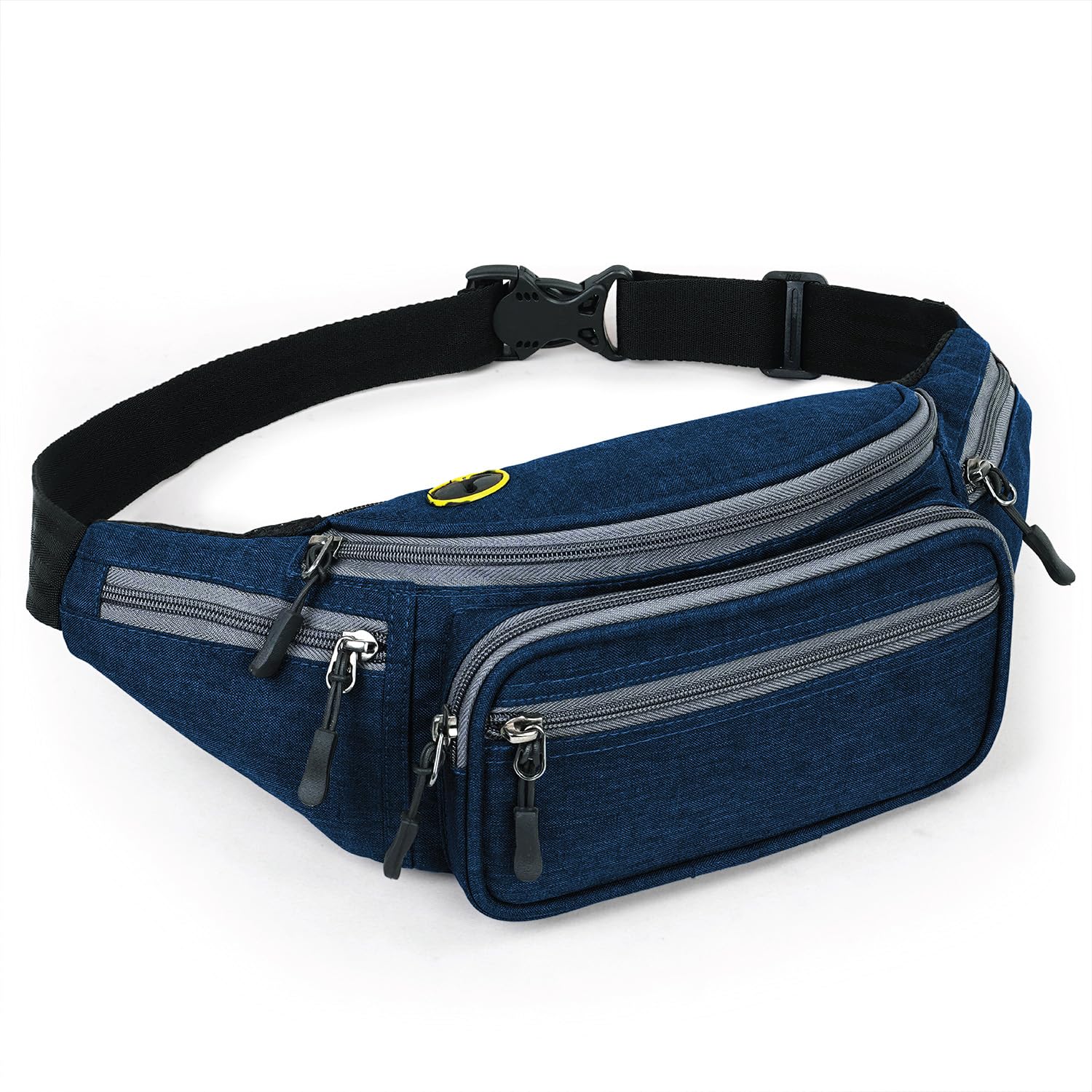 Waist Pouch, Money Belt Pouch for Travel, Running, Jogging, Cycling, Hiking, Outdoor- Navy Blue